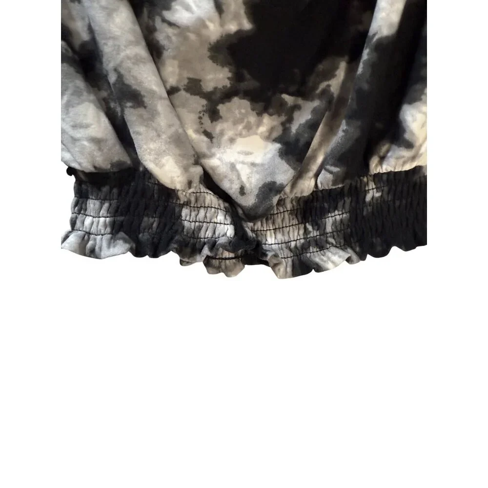 Derek‎ Heart Womens Tie-Dye Off-Shoulder Top S